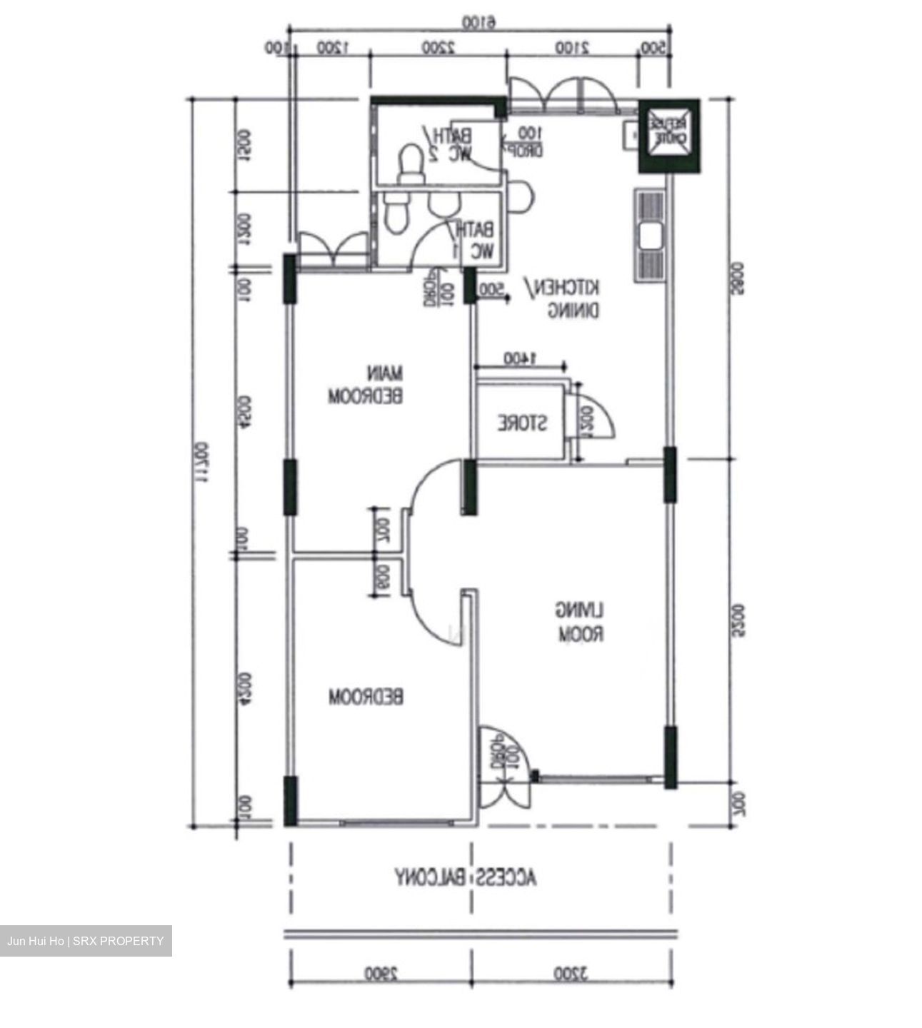 Blk 261 Serangoon Central Drive (Serangoon), HDB 3 Rooms #583026401